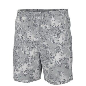 HUK Men's Pursuit Pattern Boardshorts Harbor Quick-Dry Swimsuit‎ Size 32 New